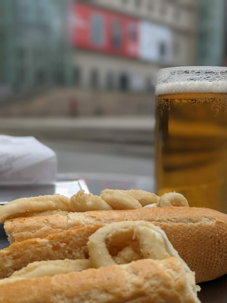 Bocadillo de Calamaro al Brillante, Madrid