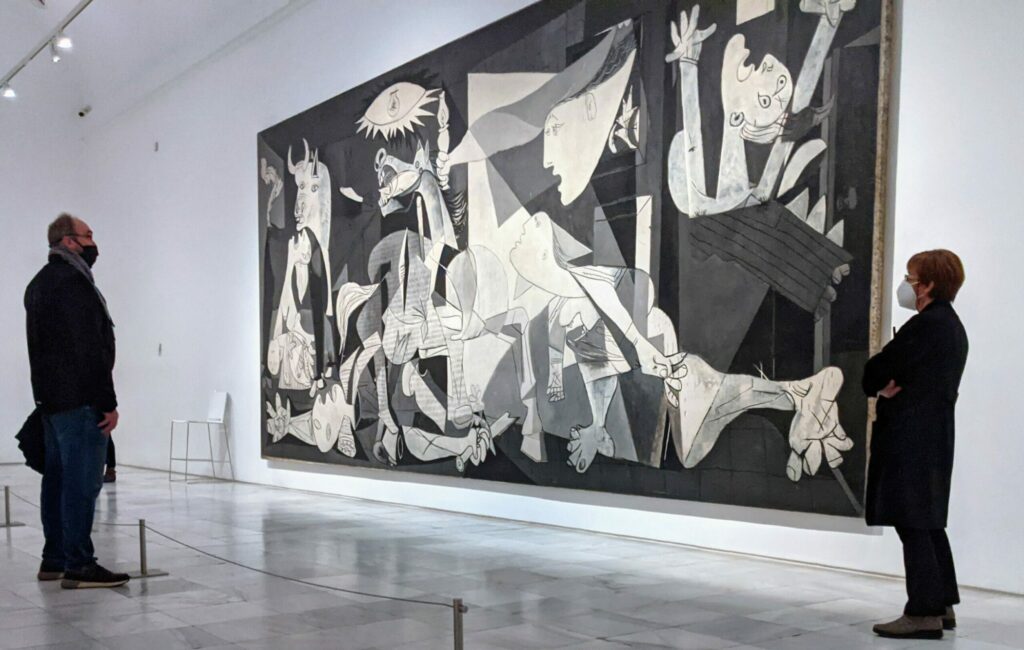 Immagine Della Guernica al Museo Reina Sofia